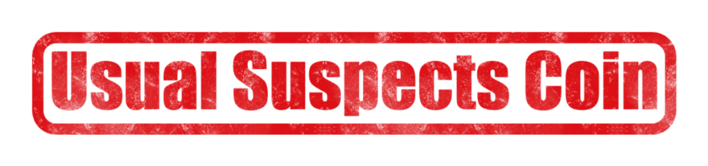 Usual Suspects Coin Logo